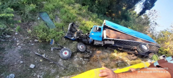¡Increíble accidente en la autopista!